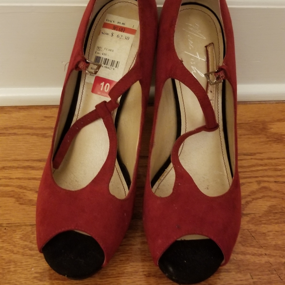 Marc Fisher Platform Mary Janes - Picture 4 of 5